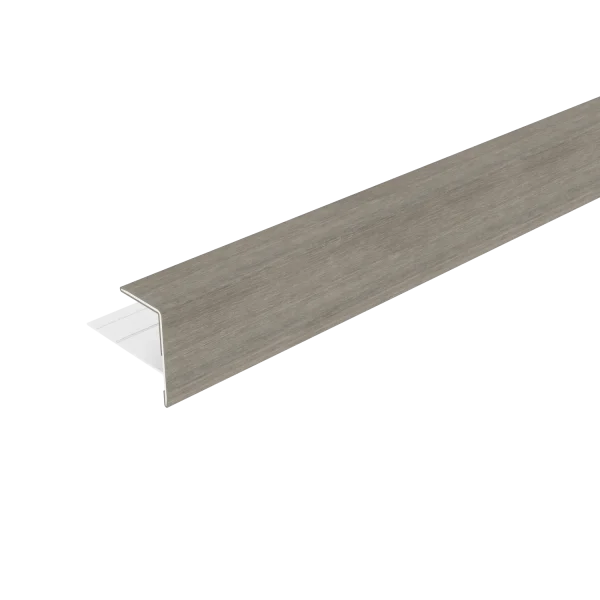 Eindprofiel NewTechWood Aluminium t.b.v. gevelbekleding | Antique