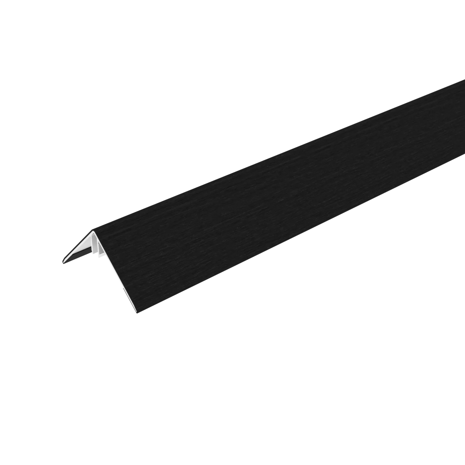 Hoekprofiel NewTechWood Aluminium t.b.v. gevelbekleding | Ebony Zwart