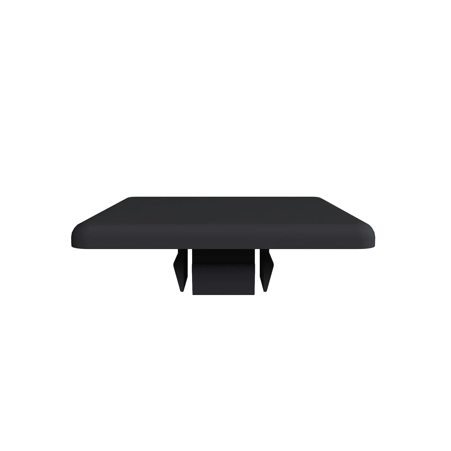 Paalkap NewTechWood Aluminium | Zwart