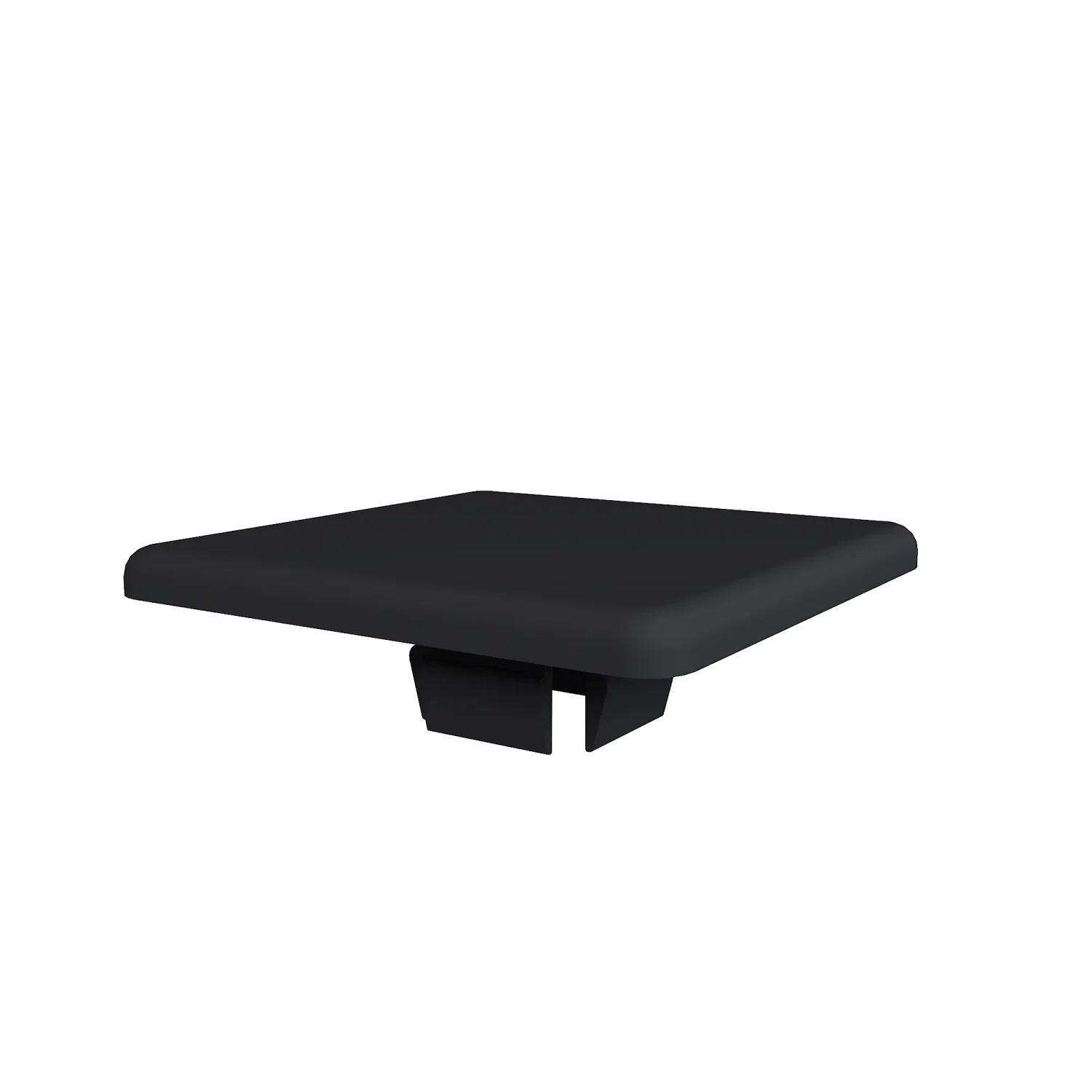 Poortpaalset met paalkap NewTechWood Aluminium | Zwart | 8 x 8 x 270 cm - Afbeelding 5