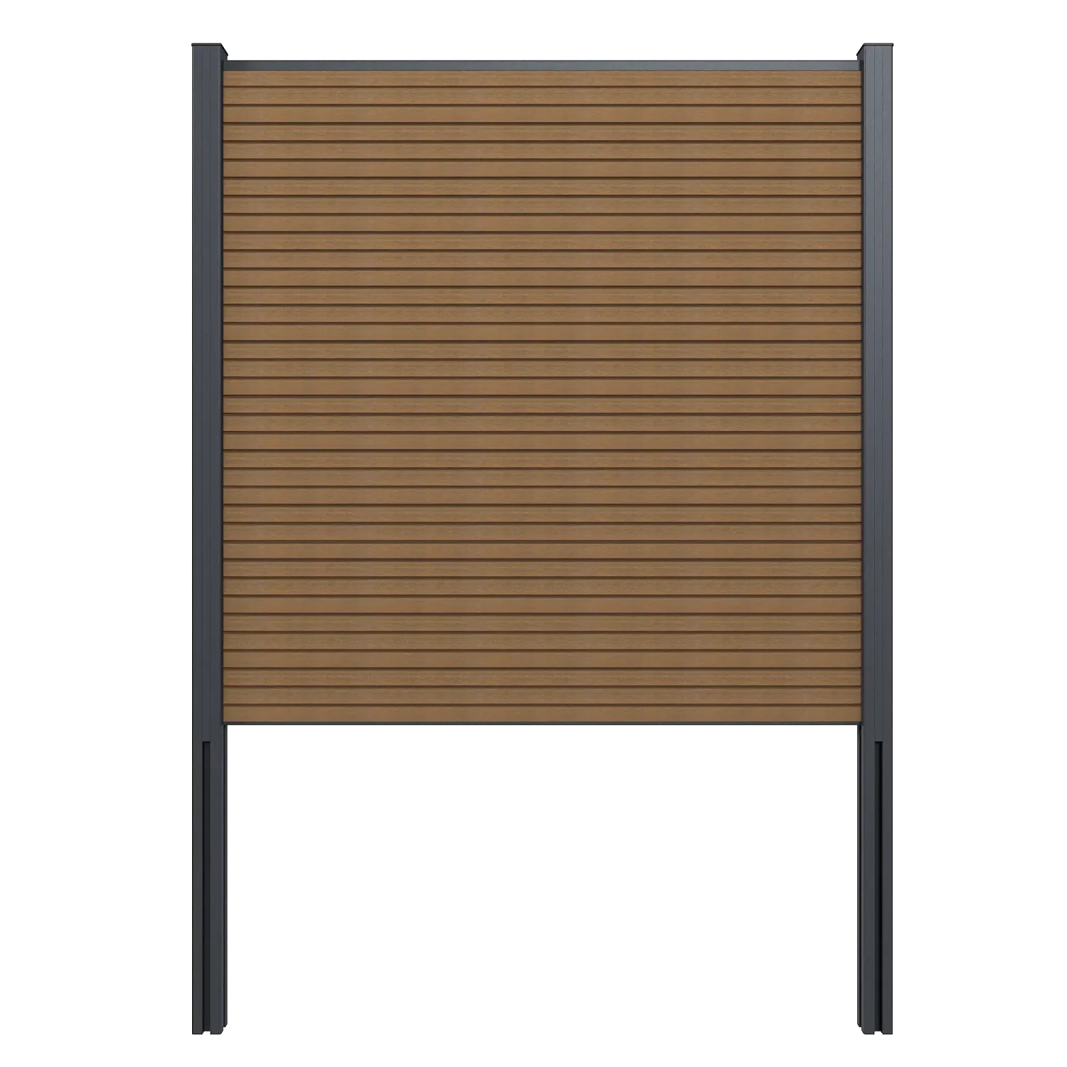 Schutting NewTechWood Composiet Triple Teak | 180 x 180 cm - Afbeelding 3