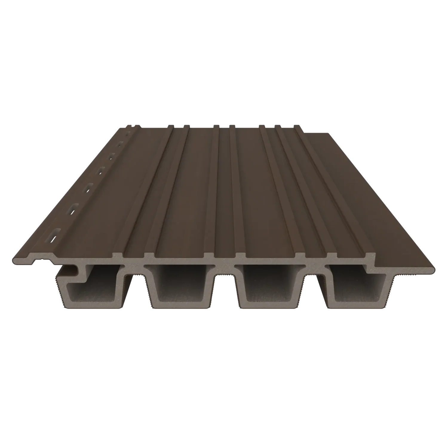 Gevelbekleding NewTechWood Composiet Castellation PRO35 | Ipé - Afbeelding 3