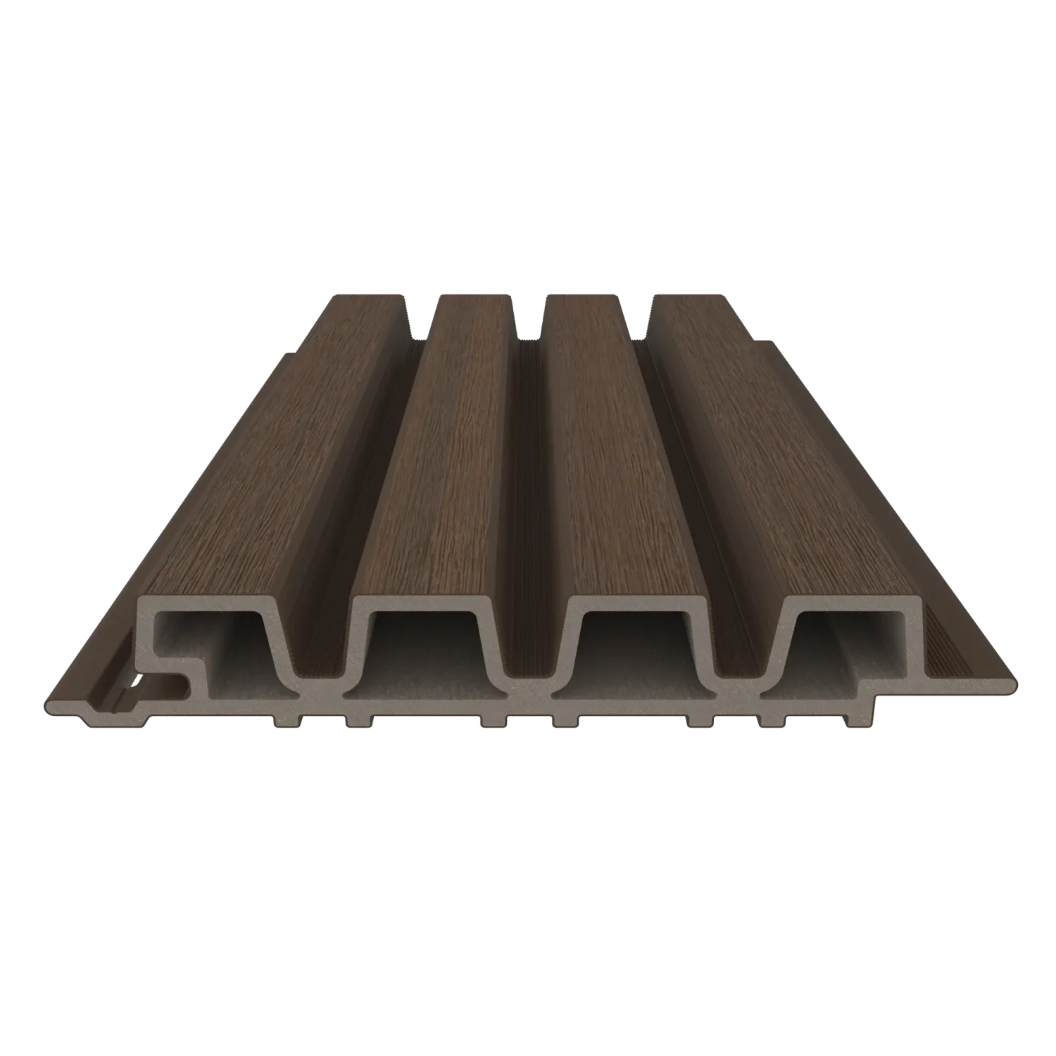 Gevelbekleding NewTechWood Composiet Castellation PRO35 | Ipé - Afbeelding 2