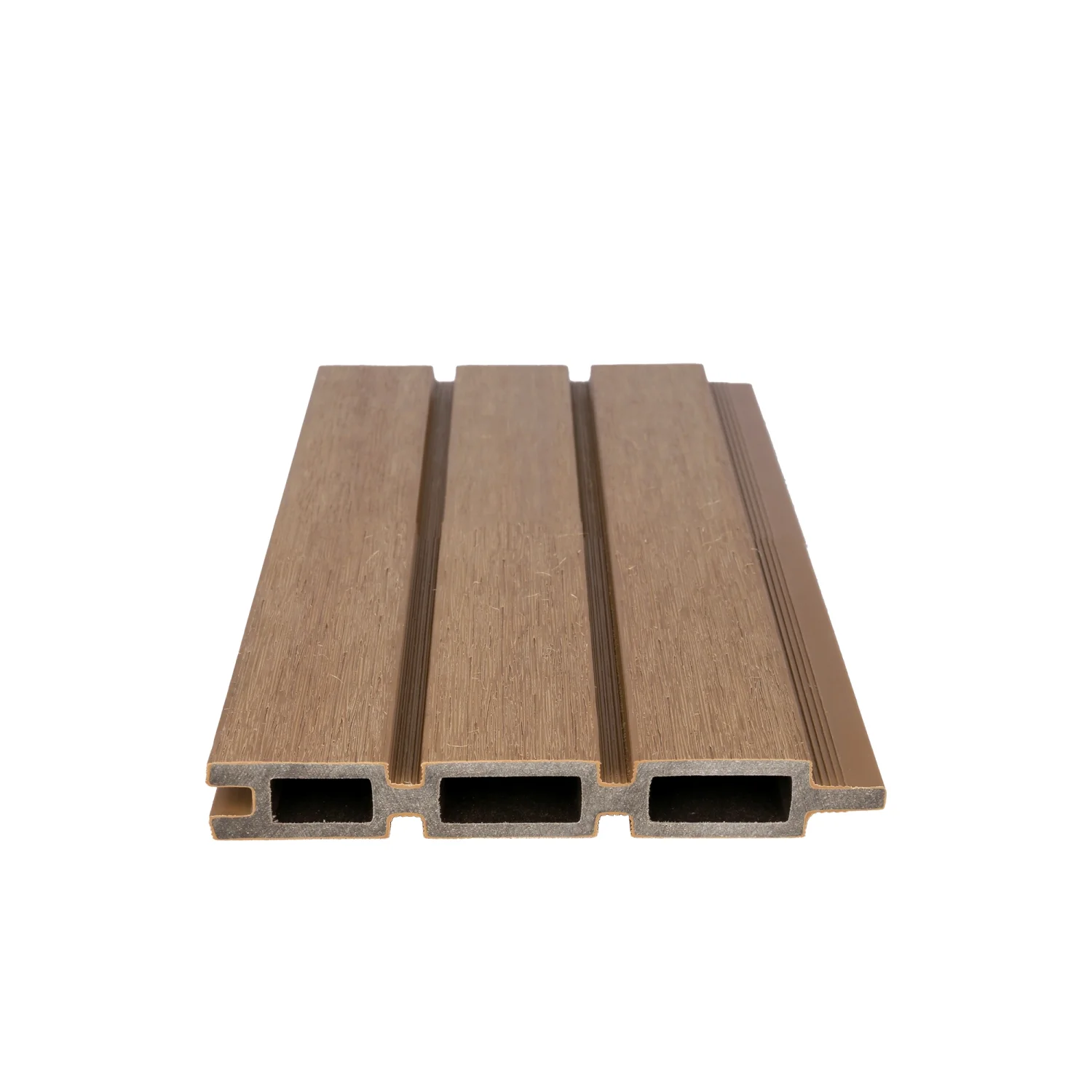 Schuttingplank NewTechWood Composiet Triple | Teak | 2,1 x 16 x 178,5 cm - Afbeelding 2
