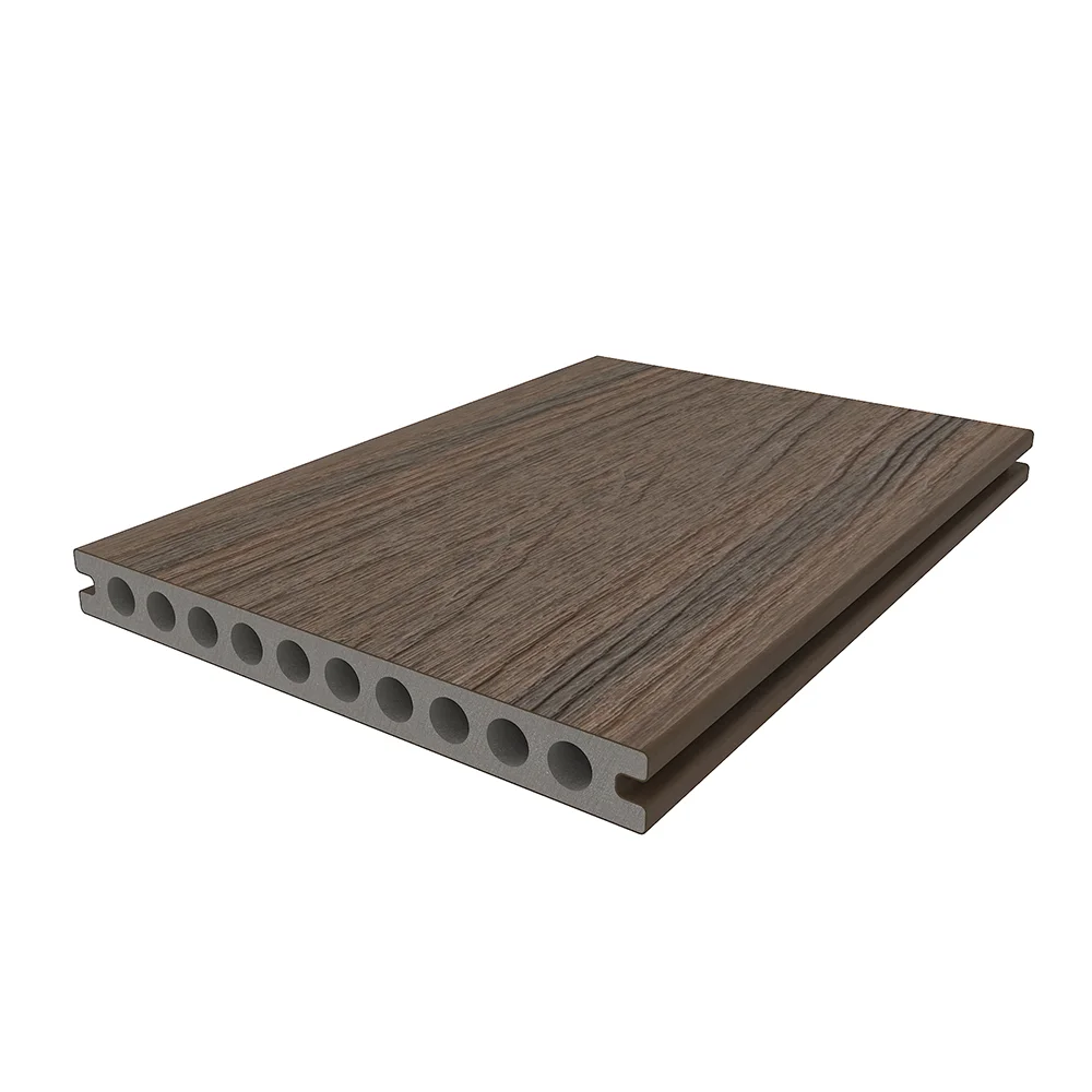 Sample | Vlonderplank NewTechWood Composiet Houtstructuur | Ipé | 21 cm - Afbeelding 2