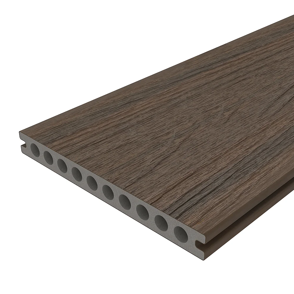 Sample | Vlonderplank NewTechWood Composiet Houtstructuur | Ipé | 21 cm - Afbeelding 3