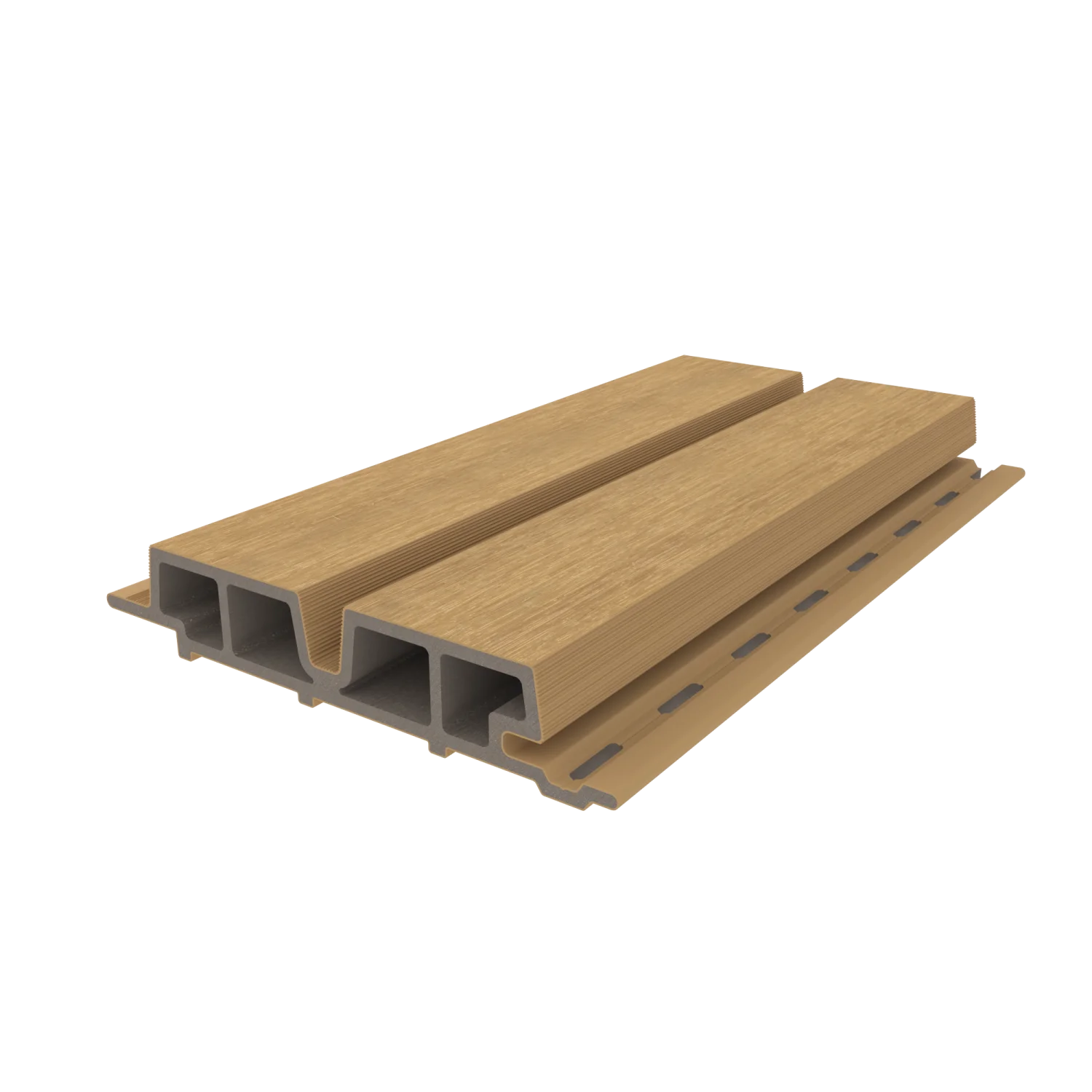 Sample | Gevelbekleding NewTechWood Composiet Castellation PRO65 | Red Cedar - Afbeelding 2