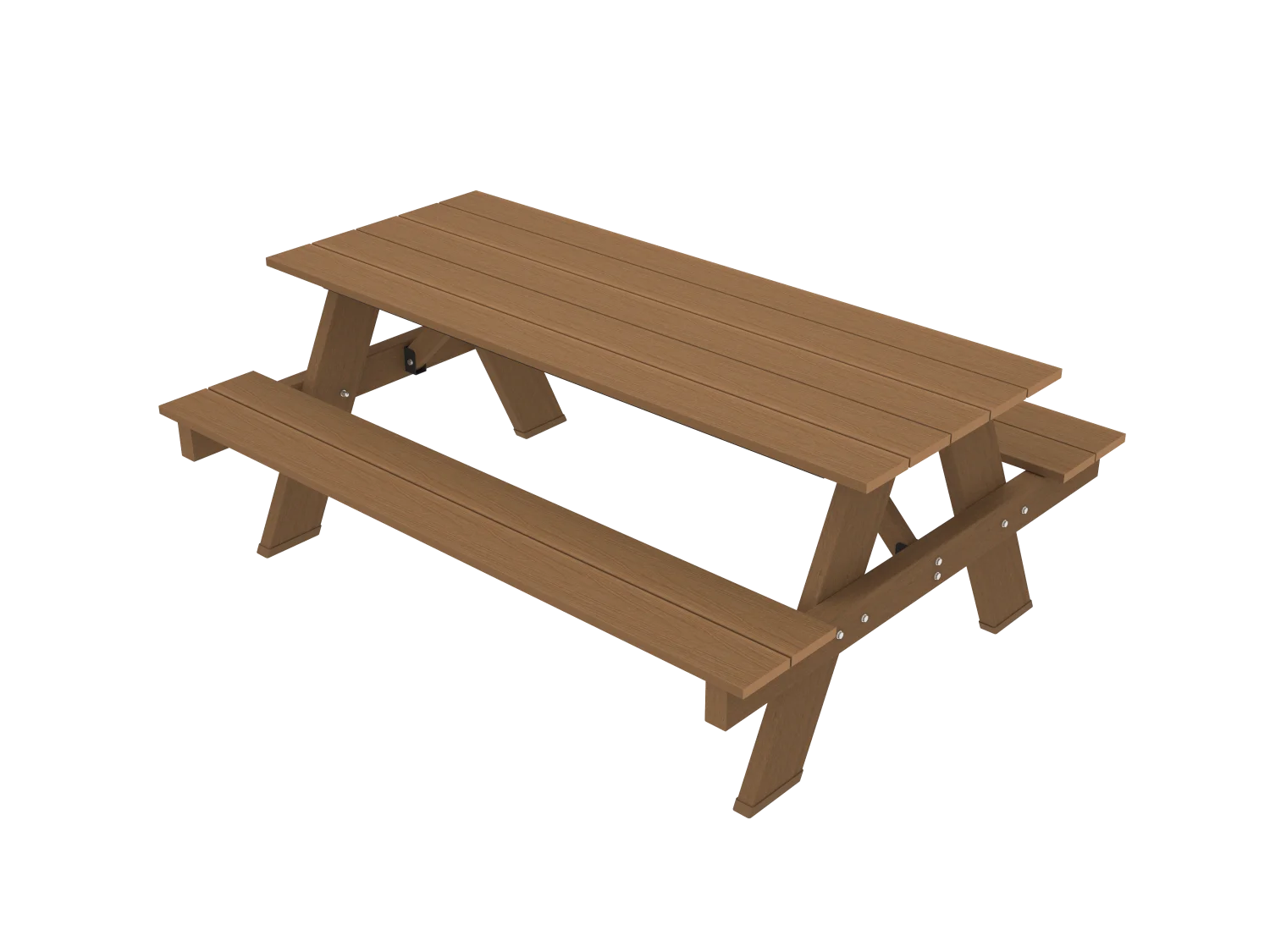Picknicktafel NewTechWood | bladmaat 180 x 70 cm | Teak