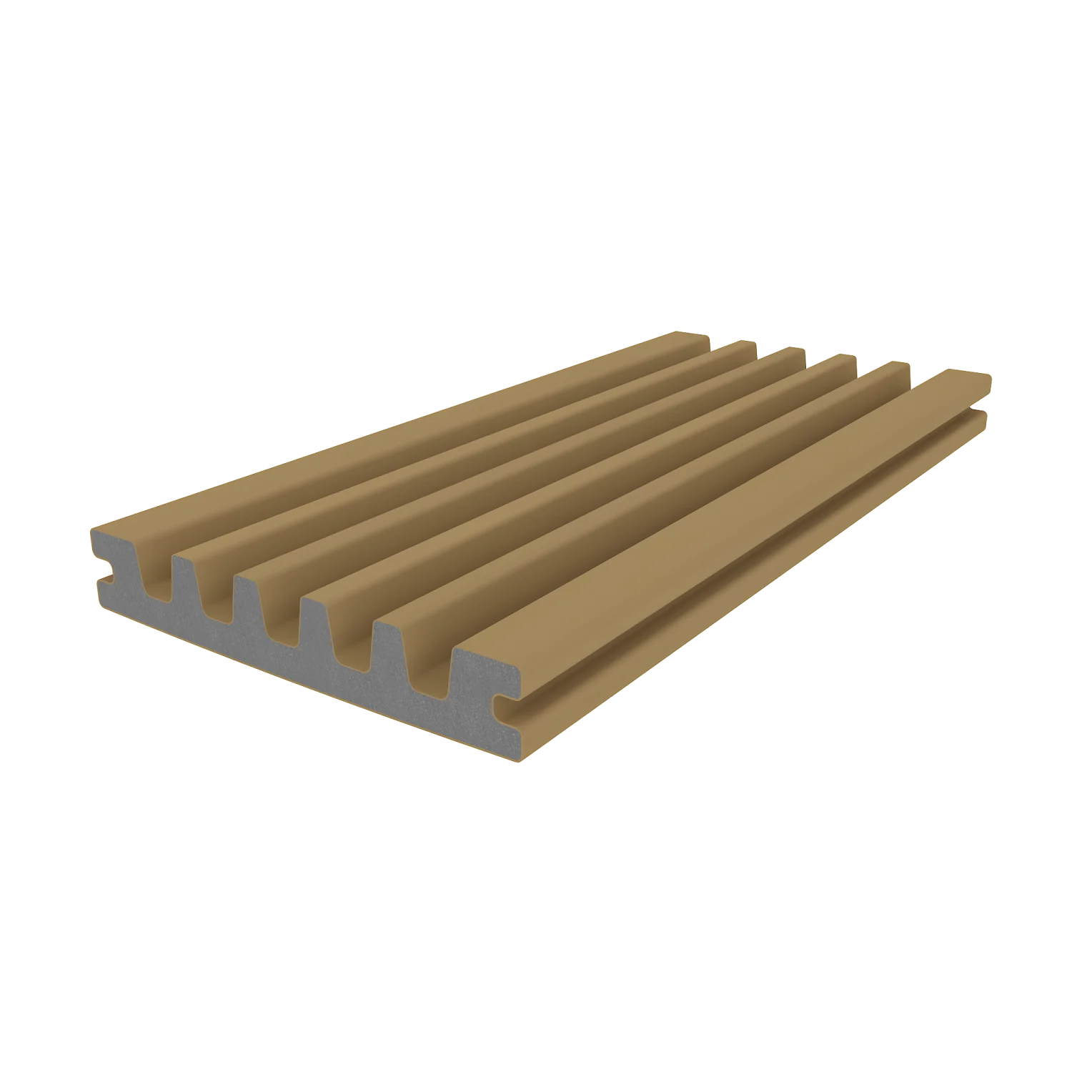 Sample | Vlonderplank NewTechWood Composiet Enkelzijdig | Red Cedar | 13,8 cm - Afbeelding 5