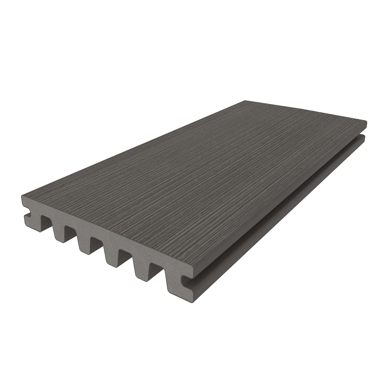 Sample | Vlonderplank NewTechWood Composiet Enkelzijdig | Silver Gray | 13,8 cm - Afbeelding 2