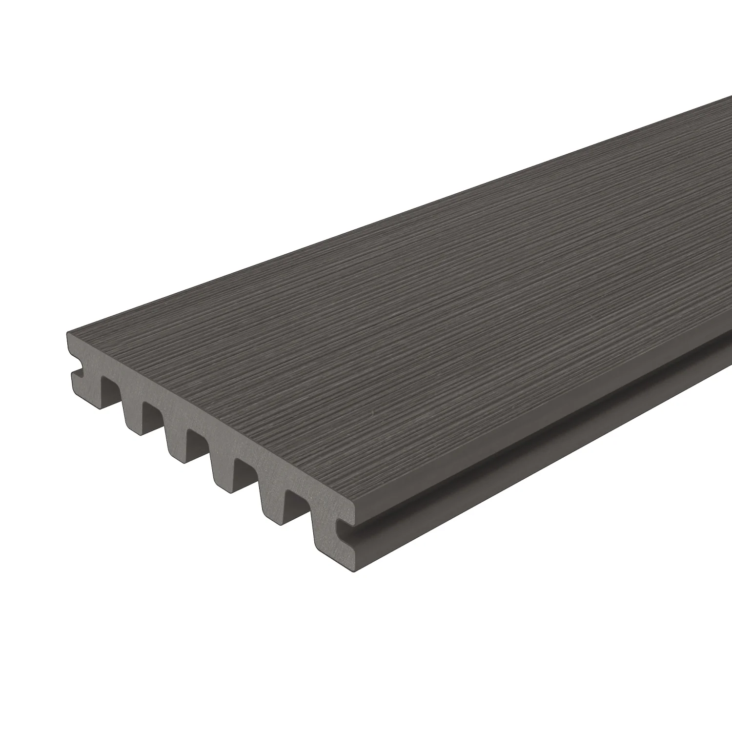 Sample | Vlonderplank NewTechWood Composiet Enkelzijdig | Silver Gray | 13,8 cm - Afbeelding 3
