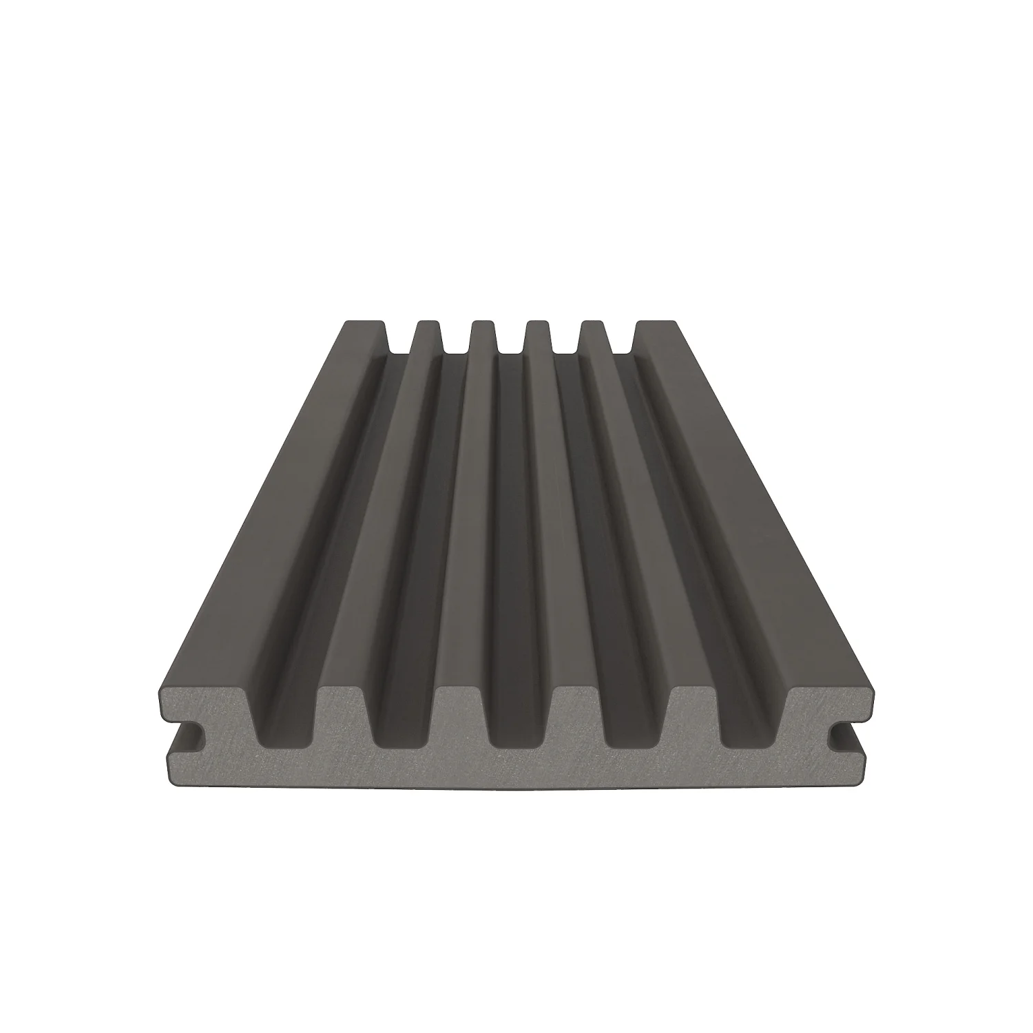 Sample | Vlonderplank NewTechWood Composiet Enkelzijdig | Silver Gray | 13,8 cm - Afbeelding 4